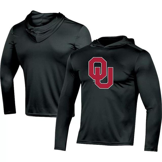 Mens Champion Oklahoma Sooners Logo Long Sleeve Hoodie T-Shirt Product Image