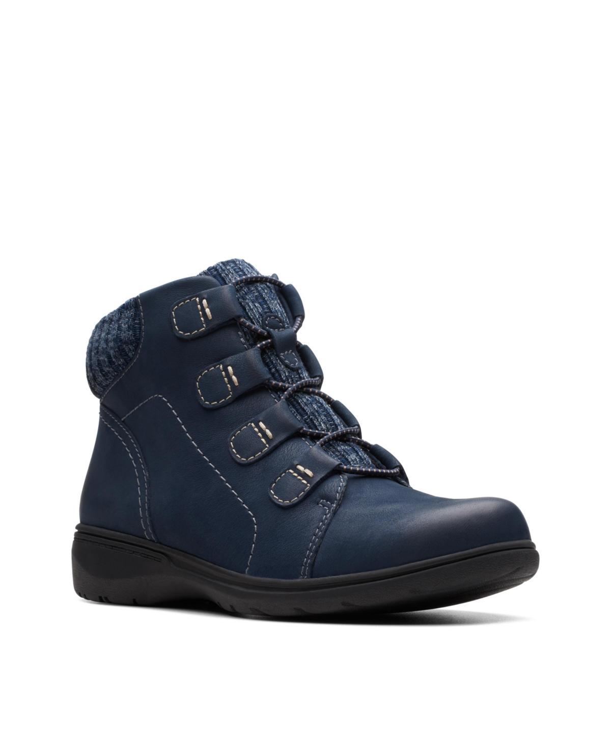 Clarks Carleigh Jade Womens Nubuck Ankle Boots Product Image