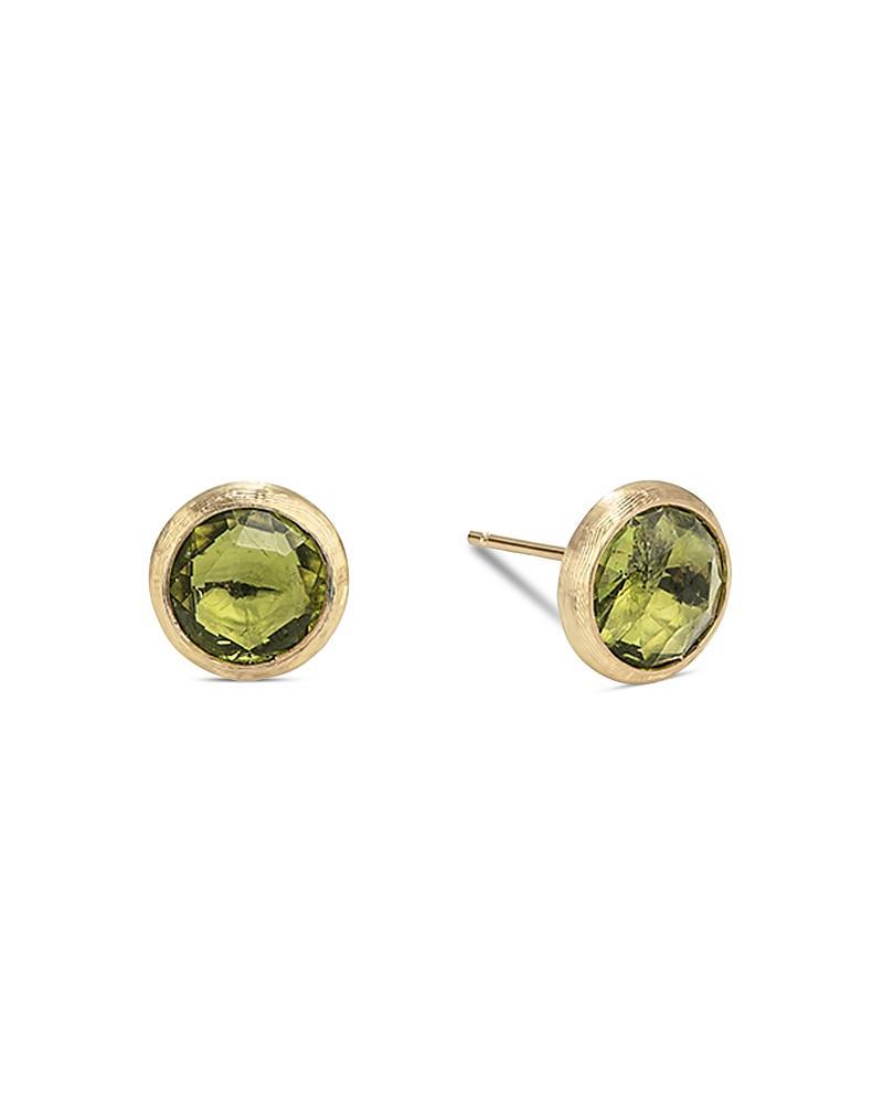 Womens Jaipur Color 18K Yellow Gold & Peridot Stud Earrings Product Image