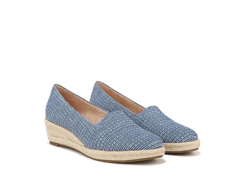 LifeStride Kamilla Wedge Espadrilles (Denim ) Women's Shoes Product Image