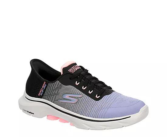 SKECHERS Performance Go Walk 7 Adel Hands Free Slip-Ins Multi) Women's Walking Shoes Product Image