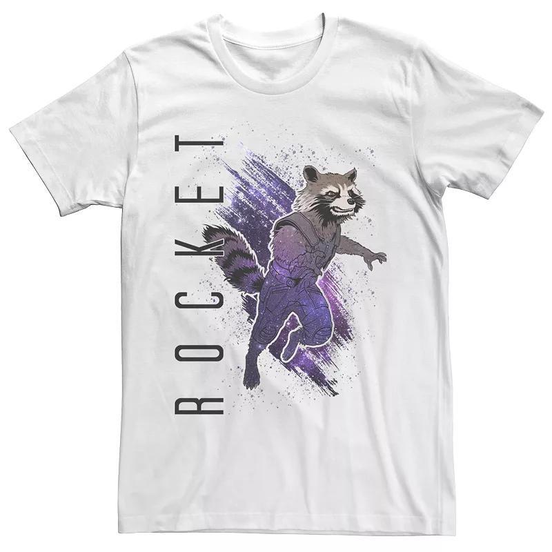 Mens Avengers Rocket Painted Tee Product Image