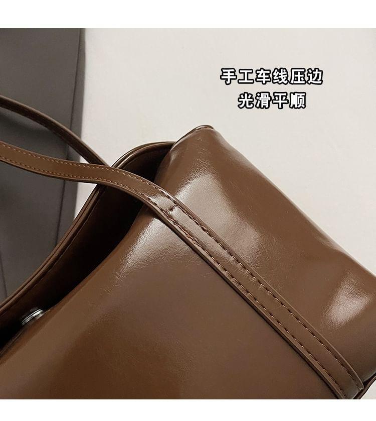 Faux Leather Tote Bag Product Image