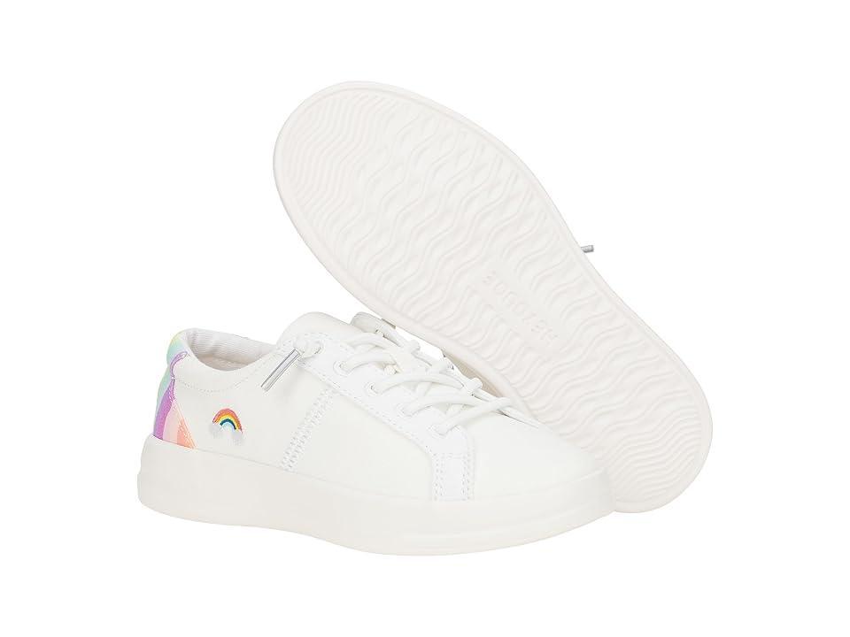 Hey Dude Kids Karina Sparkle (Little Kid/Big Kid) Rainbow) Women's Flat Shoes Product Image