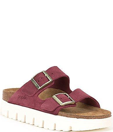 Papillio by Birkenstock Womens Arizona Chunky Suede Platform Sandals Product Image