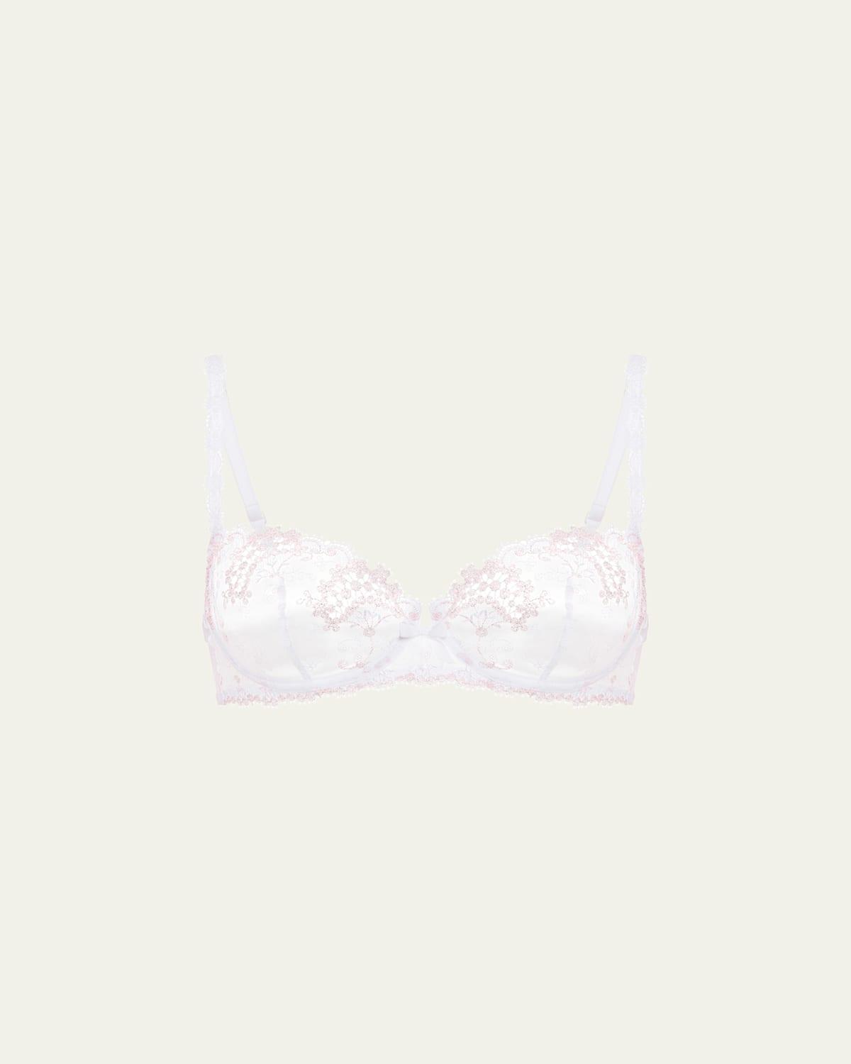 Womens Wish Embroidered Demi Bra Product Image