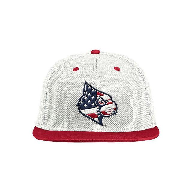 Mens adidas Louisville Cardinals On-Field Baseball Fitted Hat Product Image