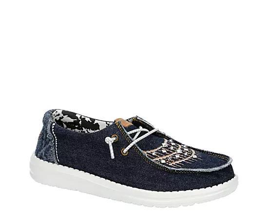 Heydude Womens Wendy Denim Slip On Sneaker Product Image