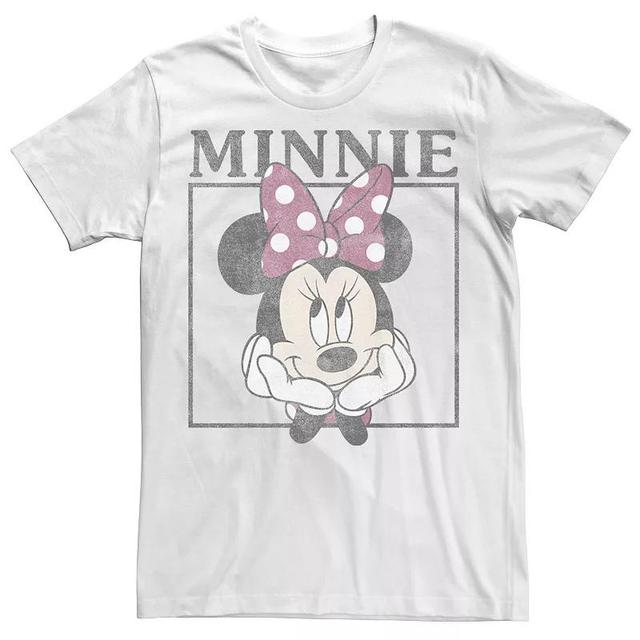 Disneys Minnie Mouse Mens Distressed Framed Portrait Tee, Boys Product Image