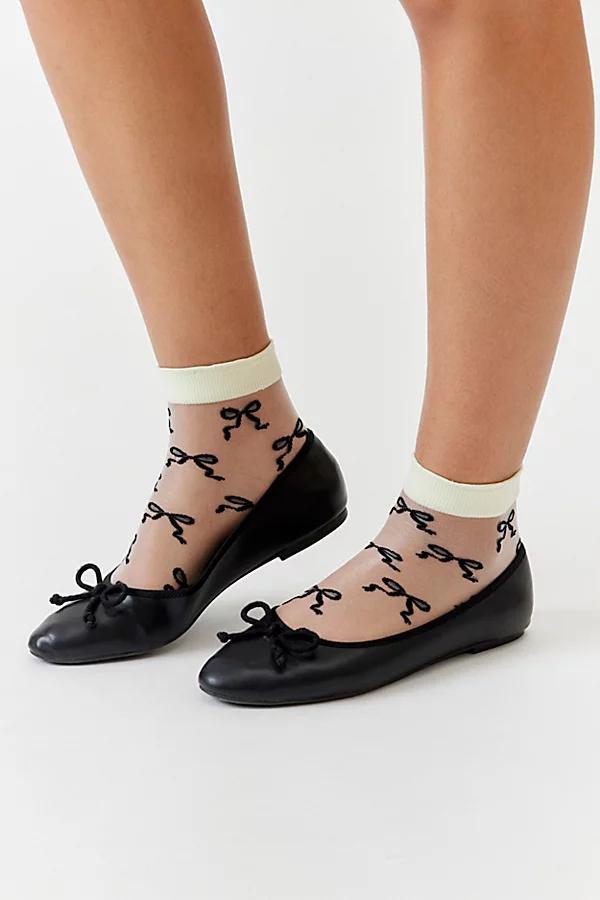 Icon Sheer Mesh Sock Womens at Urban Outfitters Product Image