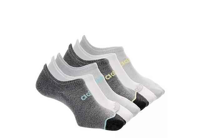 Adidas Womens Superlite Linear 3 Super No Show Socks 6 Pairs Product Image