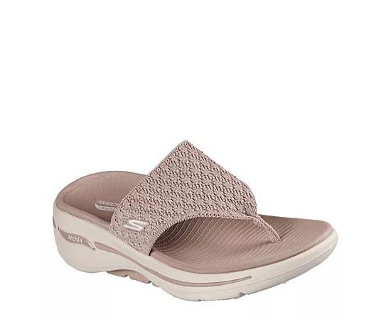 Skechers Womens Go Walk Arch Fit Sandal Product Image