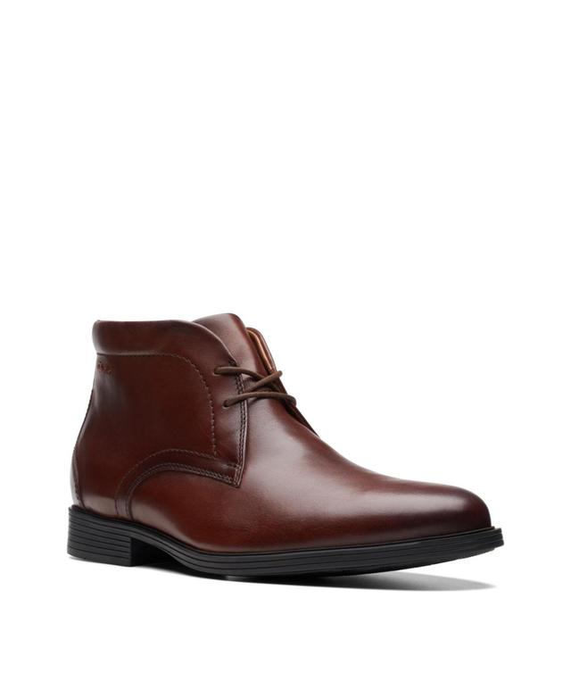 Clarks Mens Collection Whiddon Leather Mid Lace Up Boots Product Image