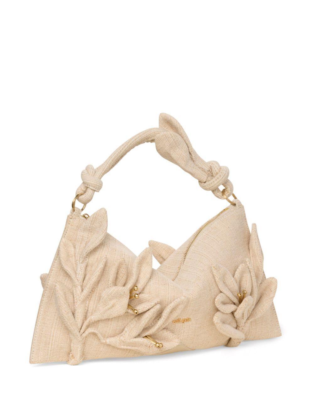 CULT GAIA Mini Hera Shoulder Bag In Beige Product Image