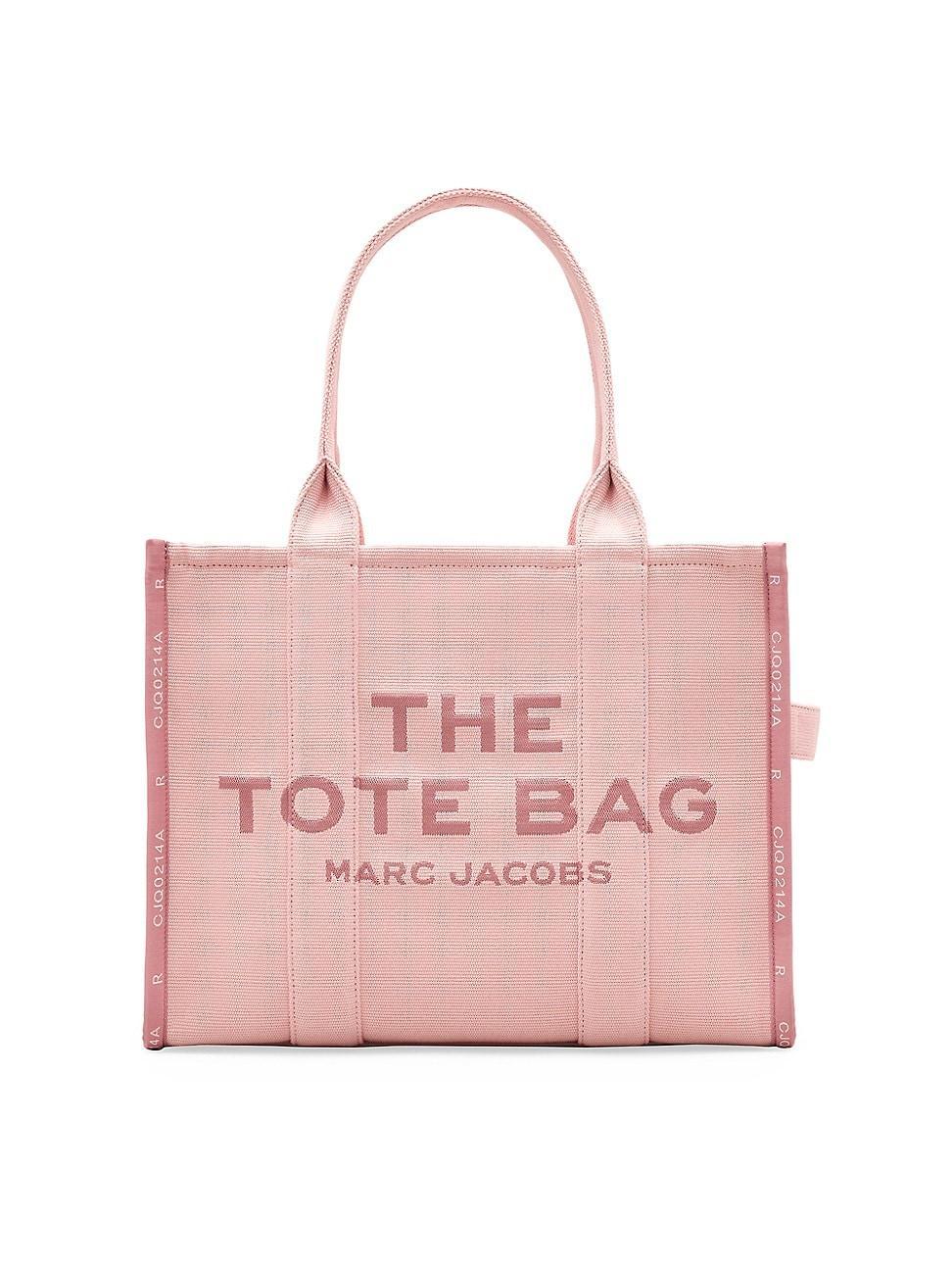 The Jacquard Large Tote Bag In Black Product Image