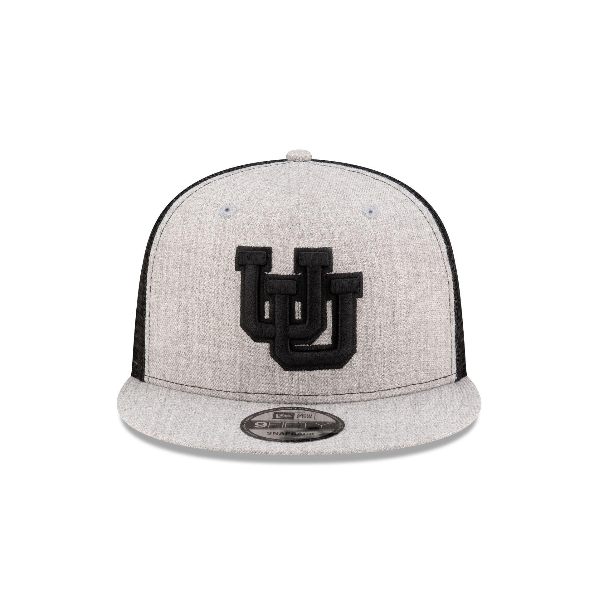 Utah Utes Gray 9FIFTY Snapback Hat Male Product Image