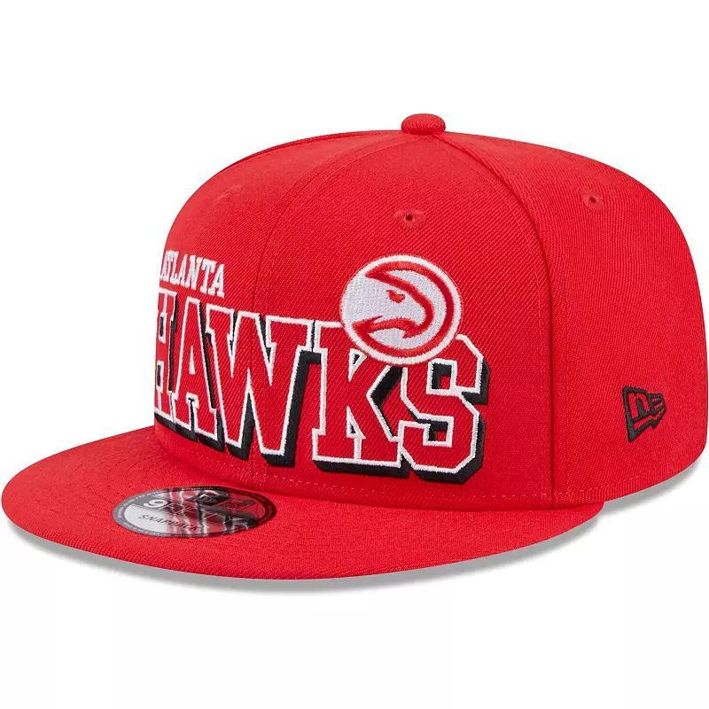 Mens New Era Atlanta Hawks Gameday 59FIFTY Snapback Hat Product Image