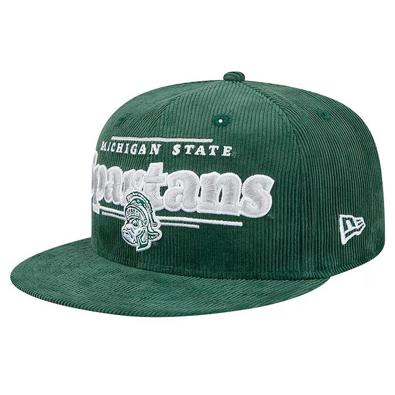 Mens New Era Michigan State Spartans Display 9FIFTY Snapback Hat Product Image