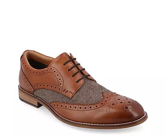 Thomas And Vine Mens Filmore Wing Tip Oxford Shoes Product Image