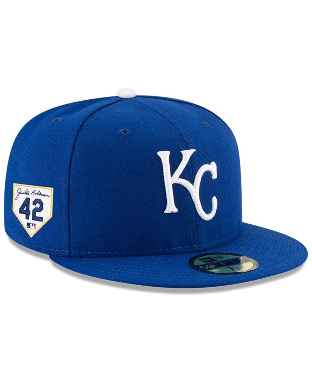 Mens New Era Royal Kansas City Royals 2024 Jackie Robinson Day 59FIFTY Fitted Hat Product Image