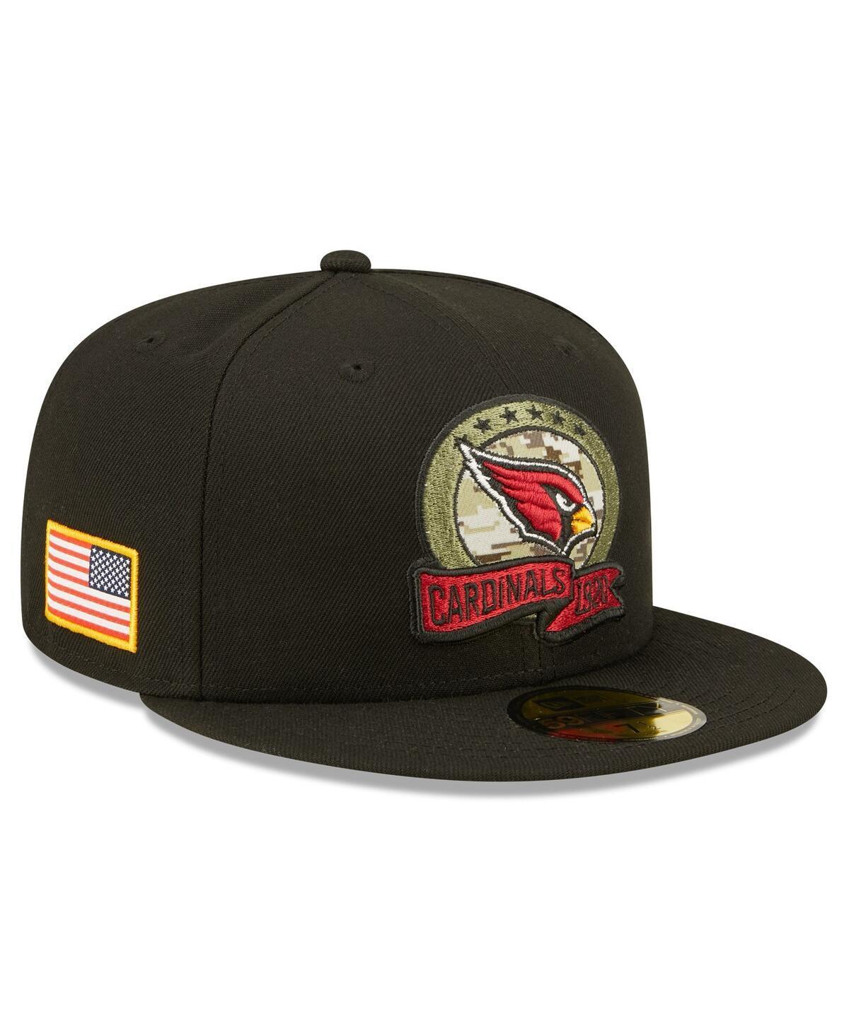 Mens New Era Black Arizona Cardinals 2022 Salute To Service 59FIFTY Fitted Hat Product Image