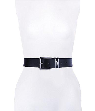 Michael Michael Kors Womens Genuine Leather Logo Belt Product Image