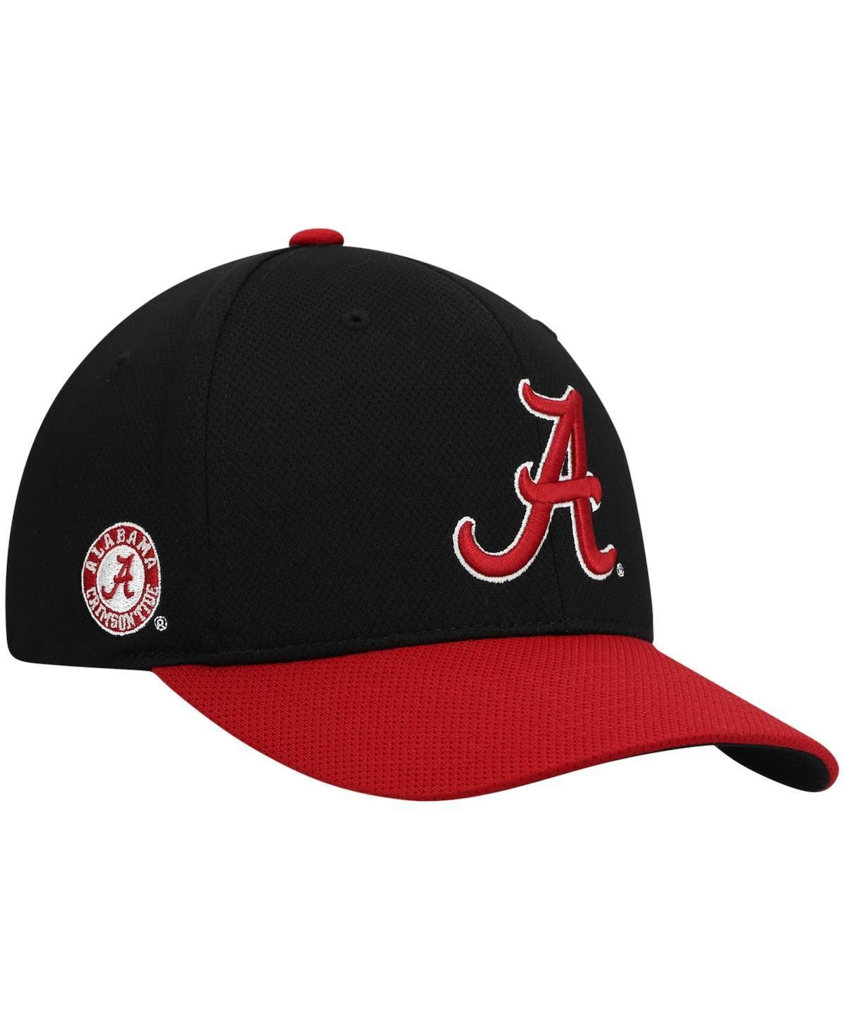 Mens Top of the World /Crimson Alabama Crimson Tide Two-Tone Reflex Hybrid Tech Flex Hat Product Image