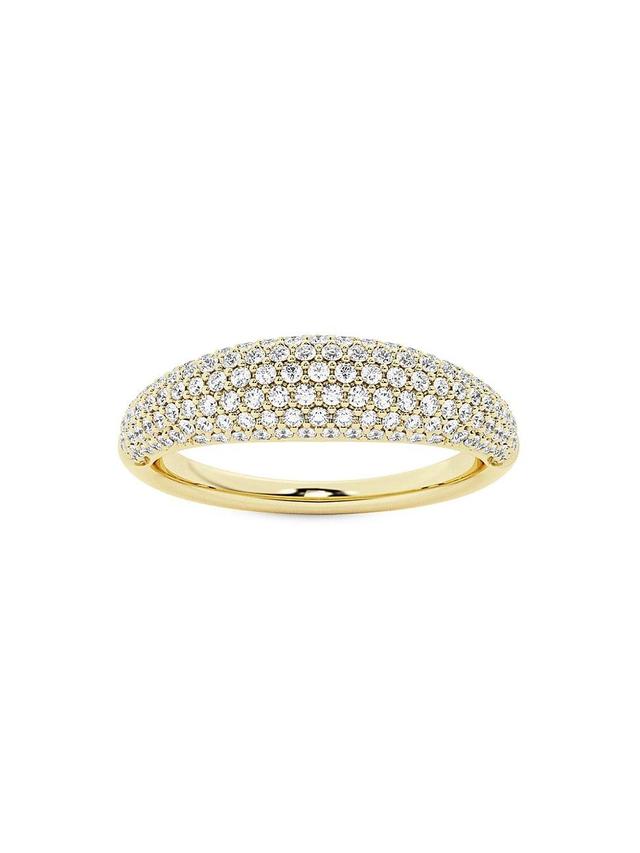 Womens Bomb 14K Yellow Gold & 0.65 TCW Lab-Grown Diamond Ring Product Image