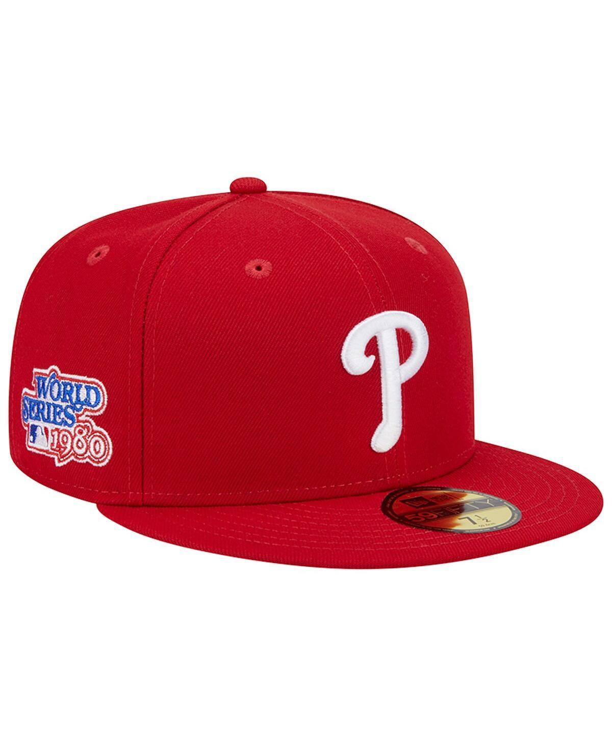 Mens New Era Philadelphia Phillies 1980 World Series Team Color 59FIFTY Fitted Hat Product Image