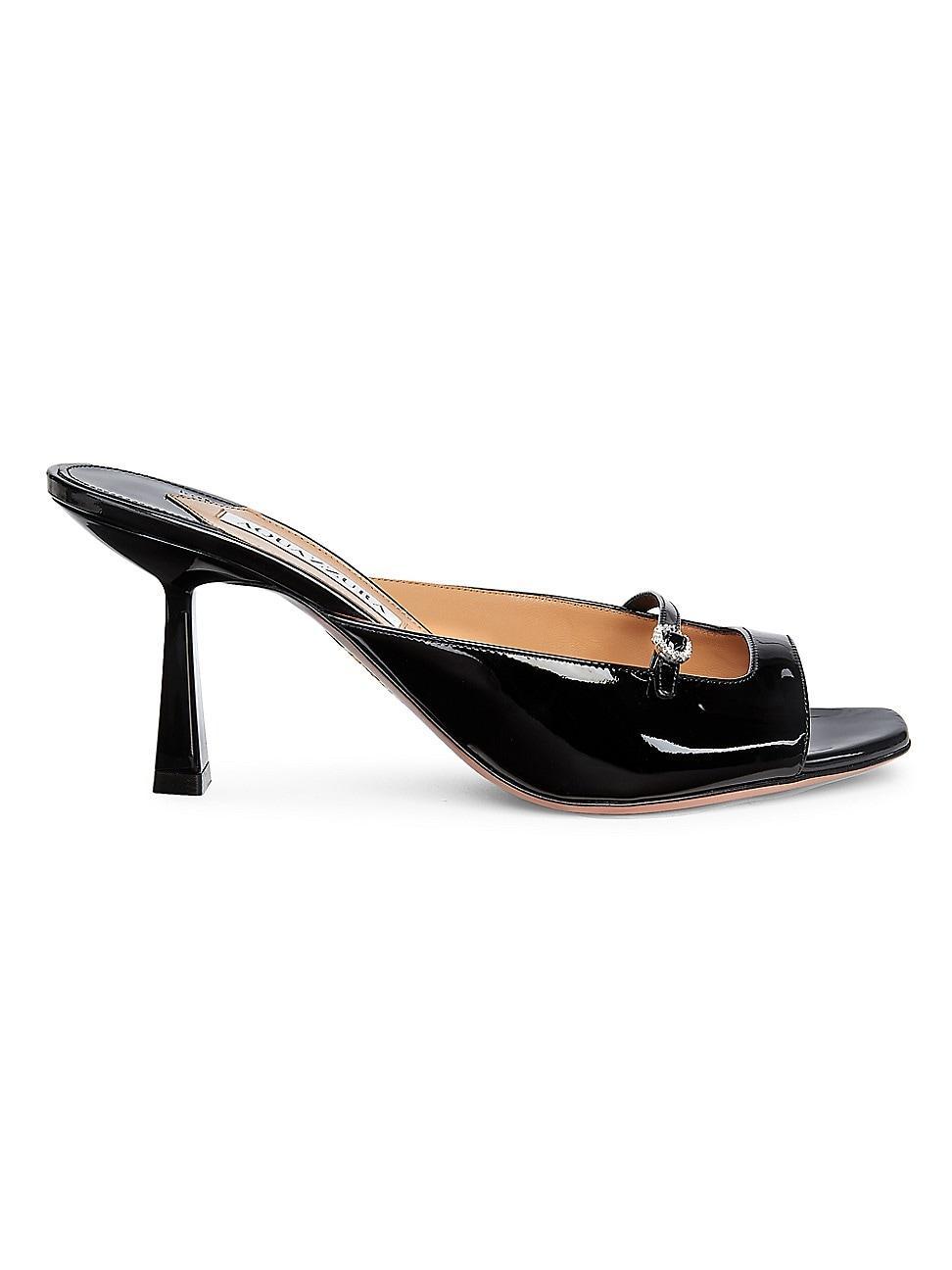 Womens Soul Sister 75MM Patent Leather Mules Product Image