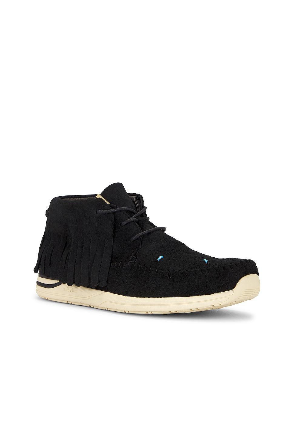 Visvim Fbt Shaman Folk Sneaker in Black Product Image