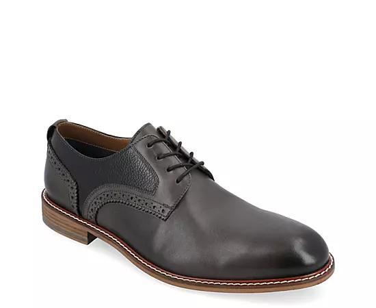 Thomas & Vine Odin Plain Toe Mens Leather Oxfords Red Product Image