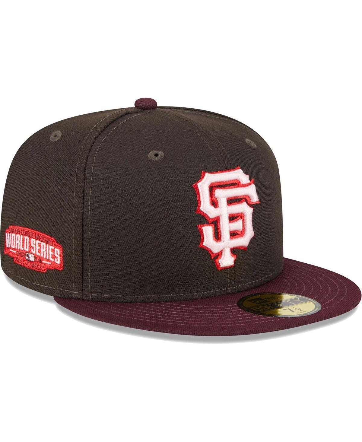 Mens New Era Brown San Francisco Giants Chocolate Strawberry 59FIFTY Fitted Hat - Brown Product Image