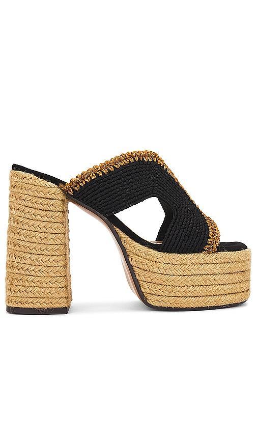 Castaner Ferny Sandal in Black. Size 38, 41. Product Image