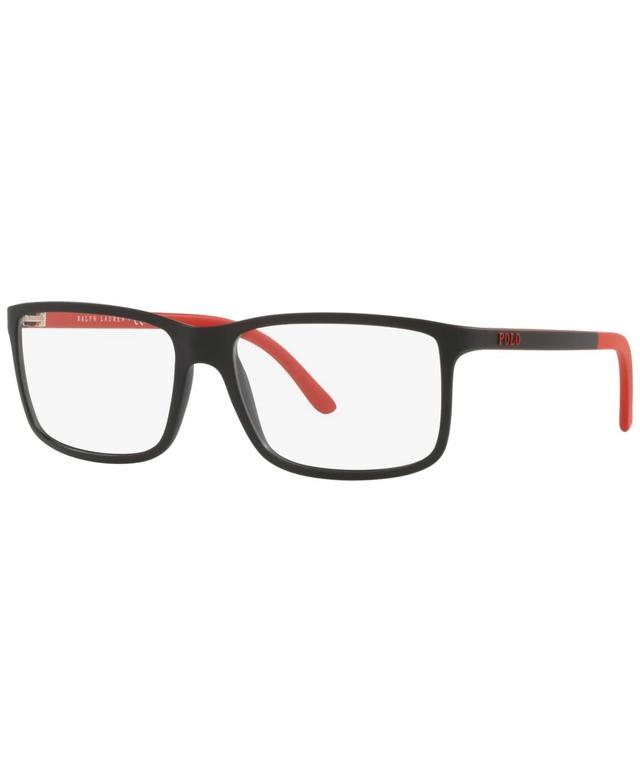 Polo Ralph Lauren Mens Eyeglasses, PH2126 - Matte Black Product Image