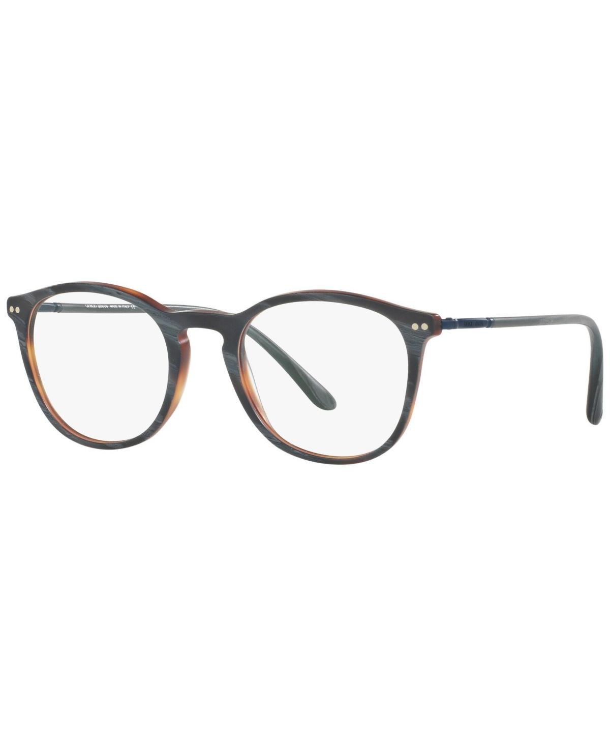 Giorgio Armani AR7125 Mens Phantos Eyeglasses - Dark Havan Product Image