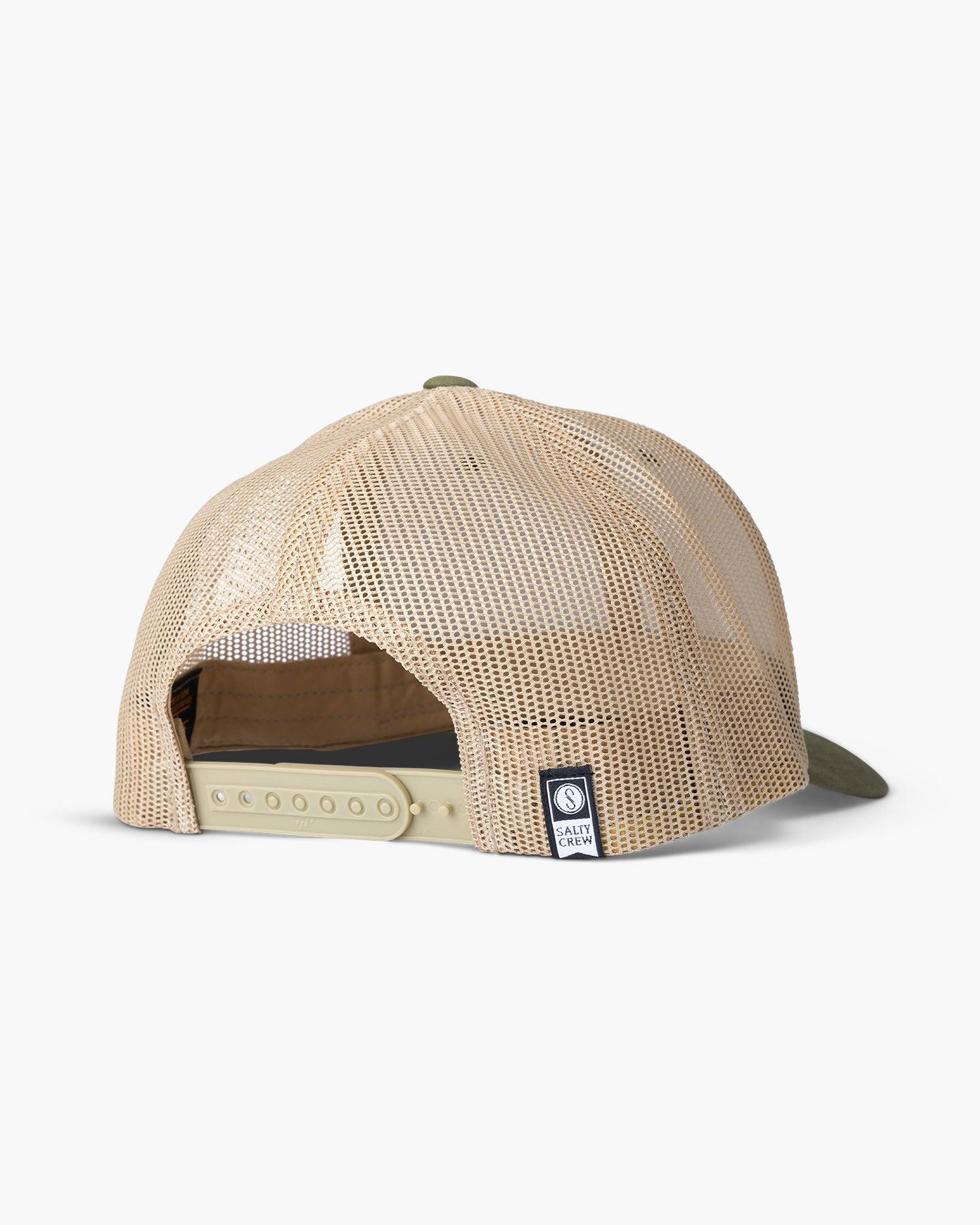 Outlined Moss/Khaki Retro Trucker Male Product Image