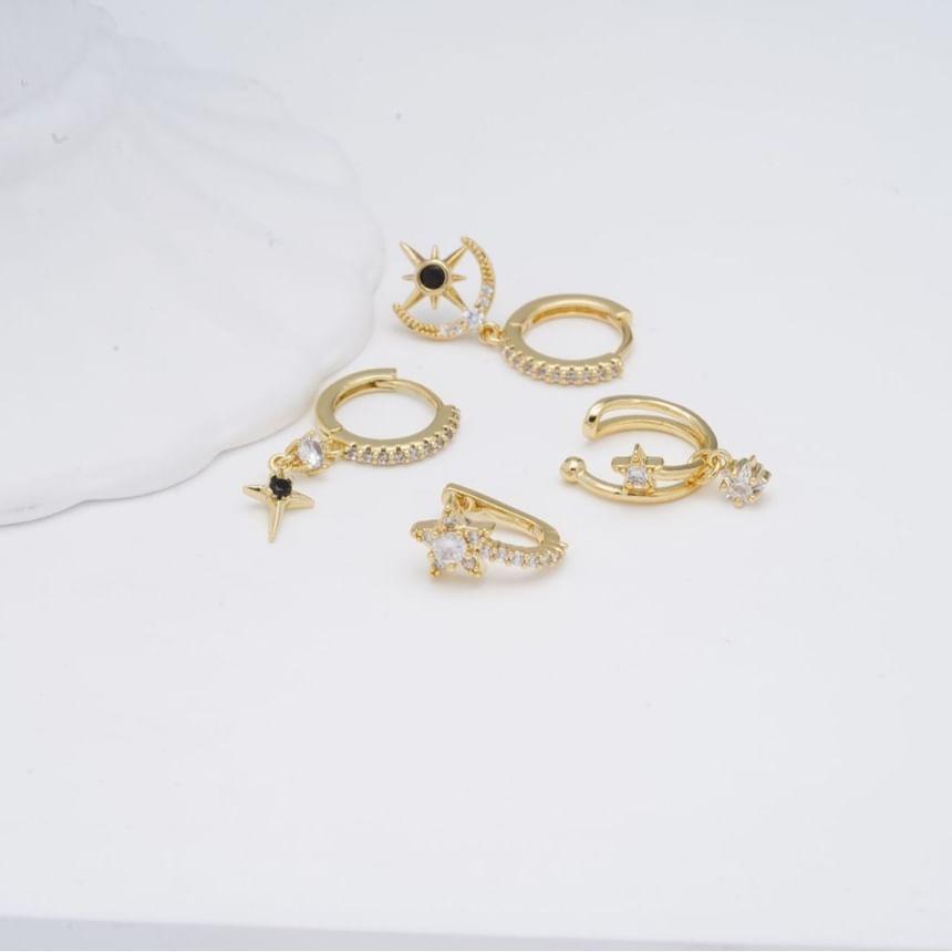 CZ Huggie Earring Product Image