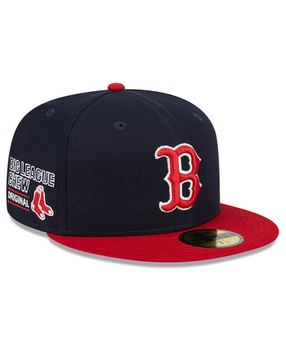 Mens New Era Boston Red Sox Big League Chew Team 59FIFTY Fitted Hat Blue Product Image