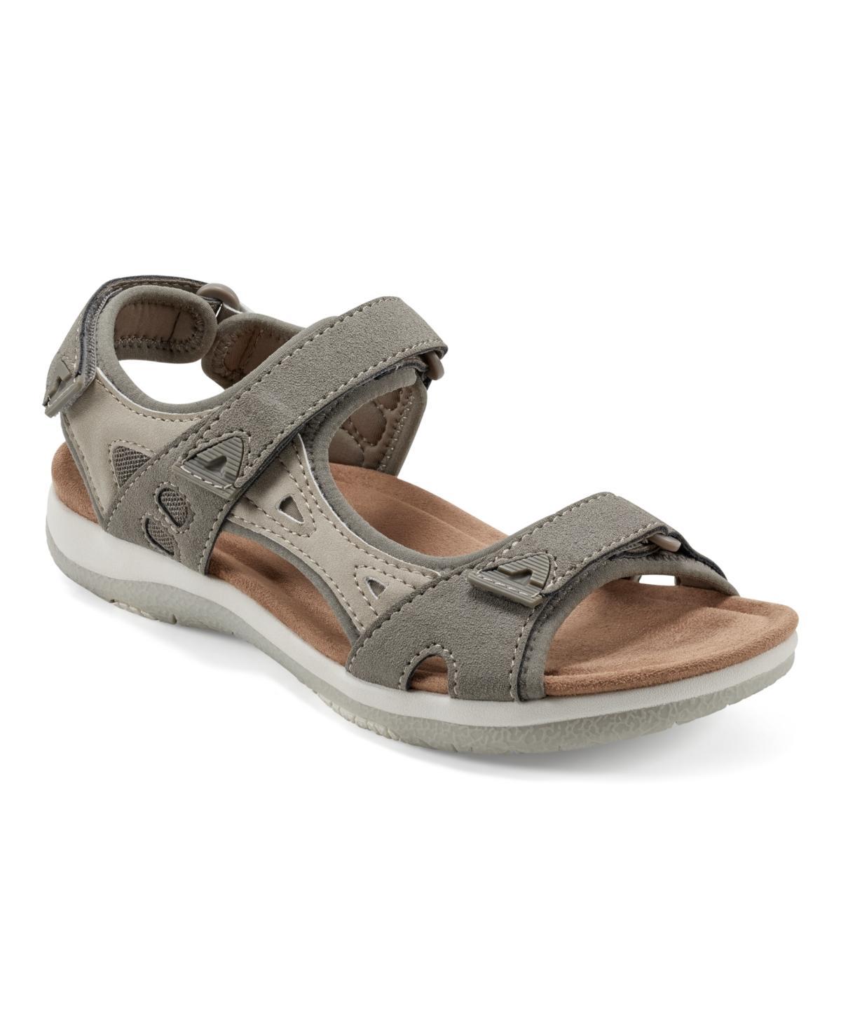 Earth Womens Skylar Round Toe Lightweight Casual Flat Sandals Product Image