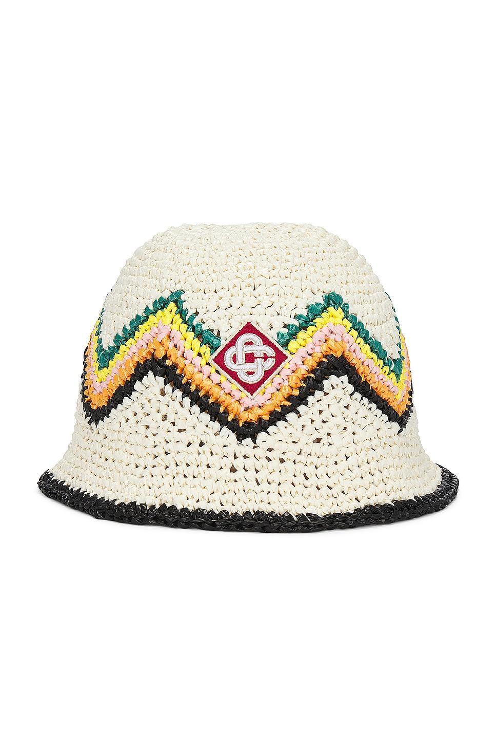 Raffia Crochet Hat Product Image