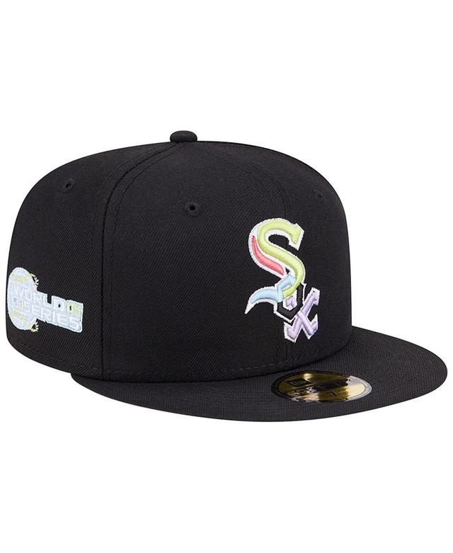 Mens New Era Black Chicago White Sox Multi-Color Pack 59FIFTY Fitted Hat Product Image