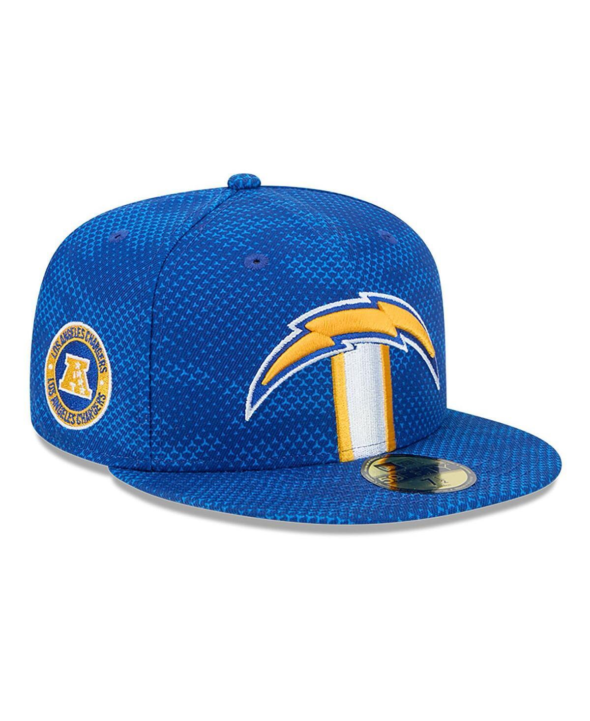 New Era Mens Blue Los Angeles Chargers 2024 Sideline 59FIFTY Fitted Hat Product Image