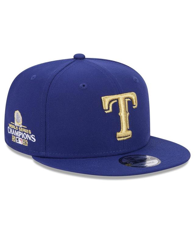 Mens New Era Royal Texas Rangers 2024 Gold Collection 9FIFTY Snapback Hat Product Image