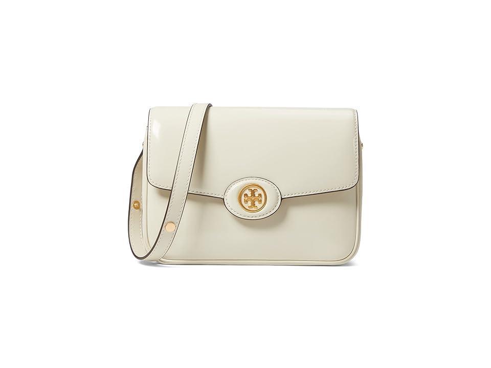 Tory Burch Robinson Spazzolato Leather Shoulder Bag Product Image