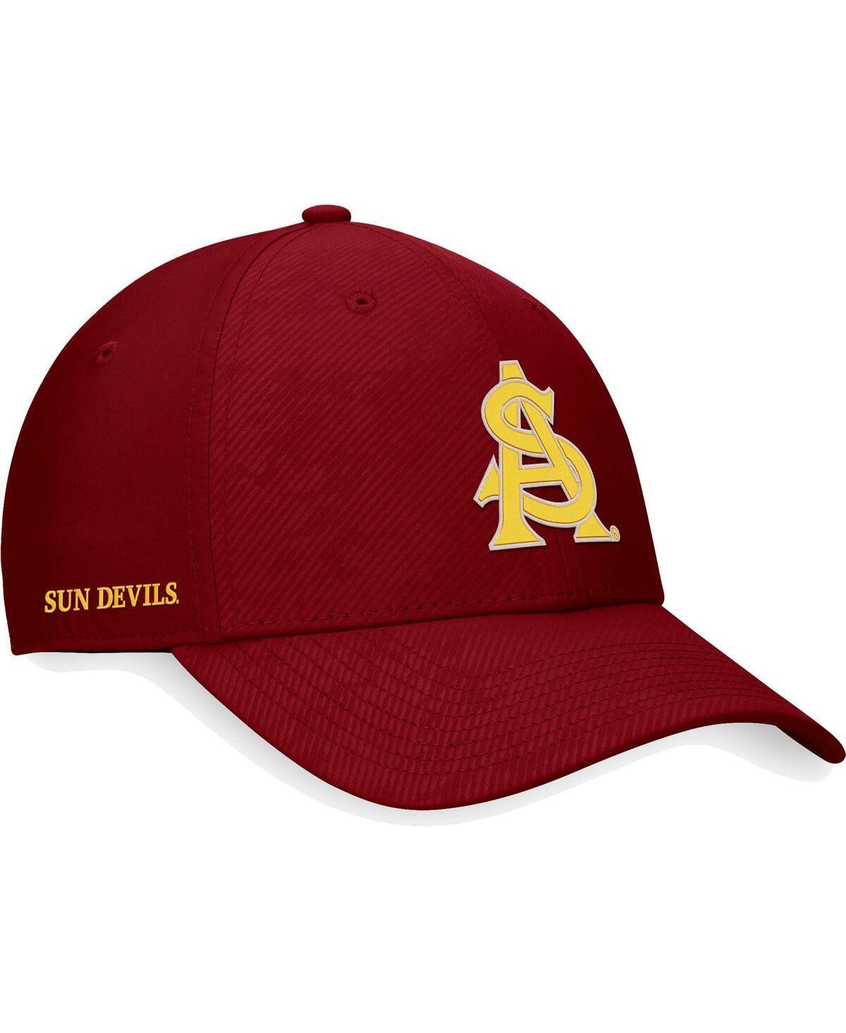 Mens Top of the World Maroon Arizona State Sun Devils Deluxe Flex Hat Product Image