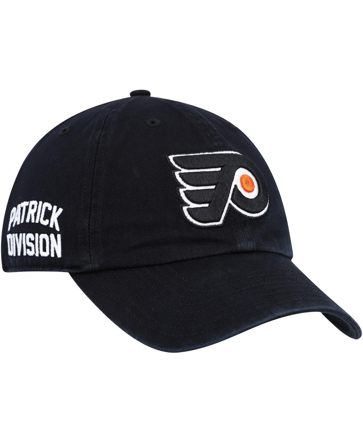 Mens 47 Black Philadelphia Flyers Clean Up Adjustable Hat Product Image