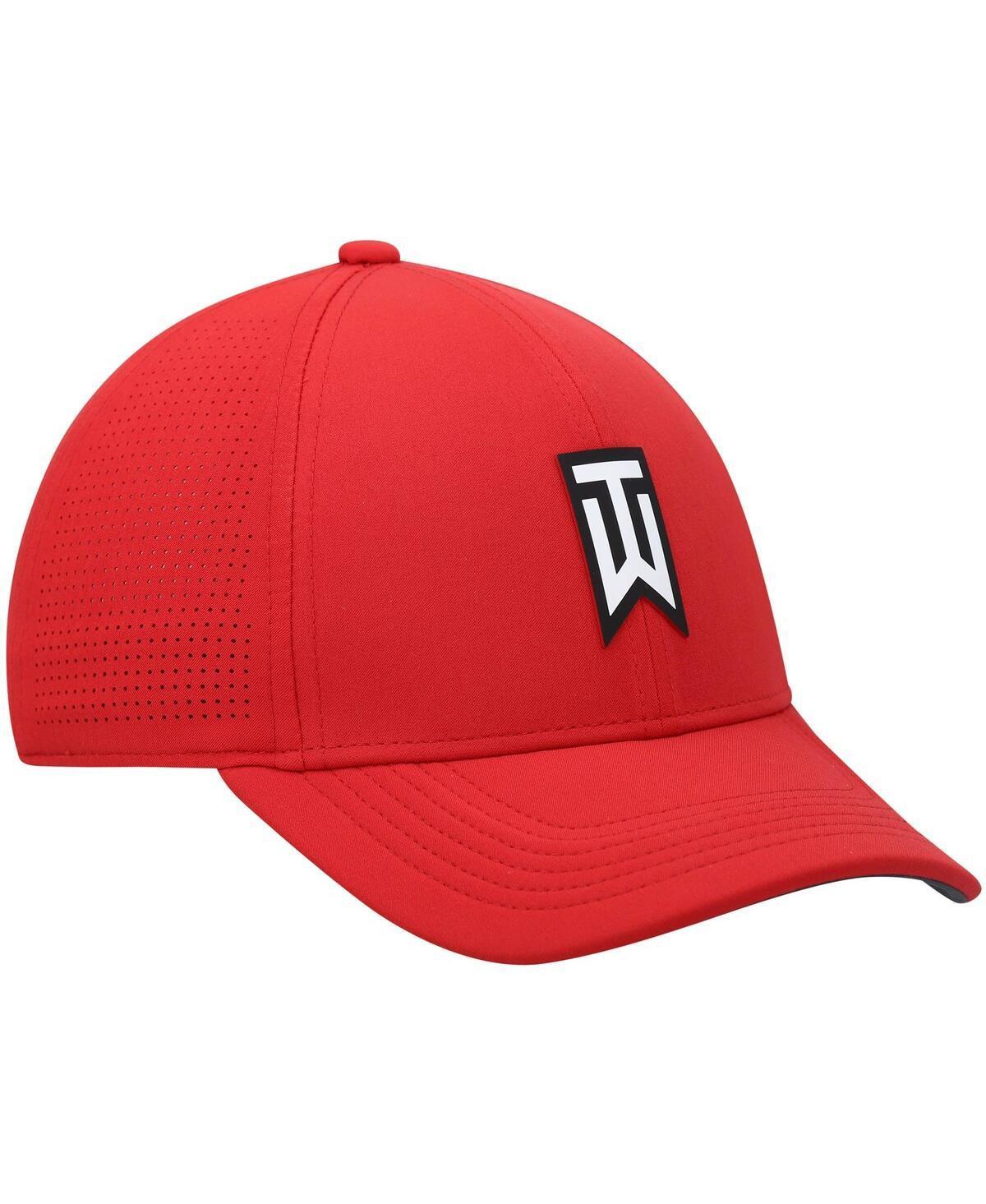 NIKE Men's  Golf Red Tiger Woods Legacy91 Performance Flex Hat Product Image