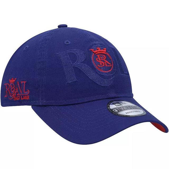 Mens New Era Blue Real Salt Lake Kick Off 9TWENTY Adjustable Hat Product Image