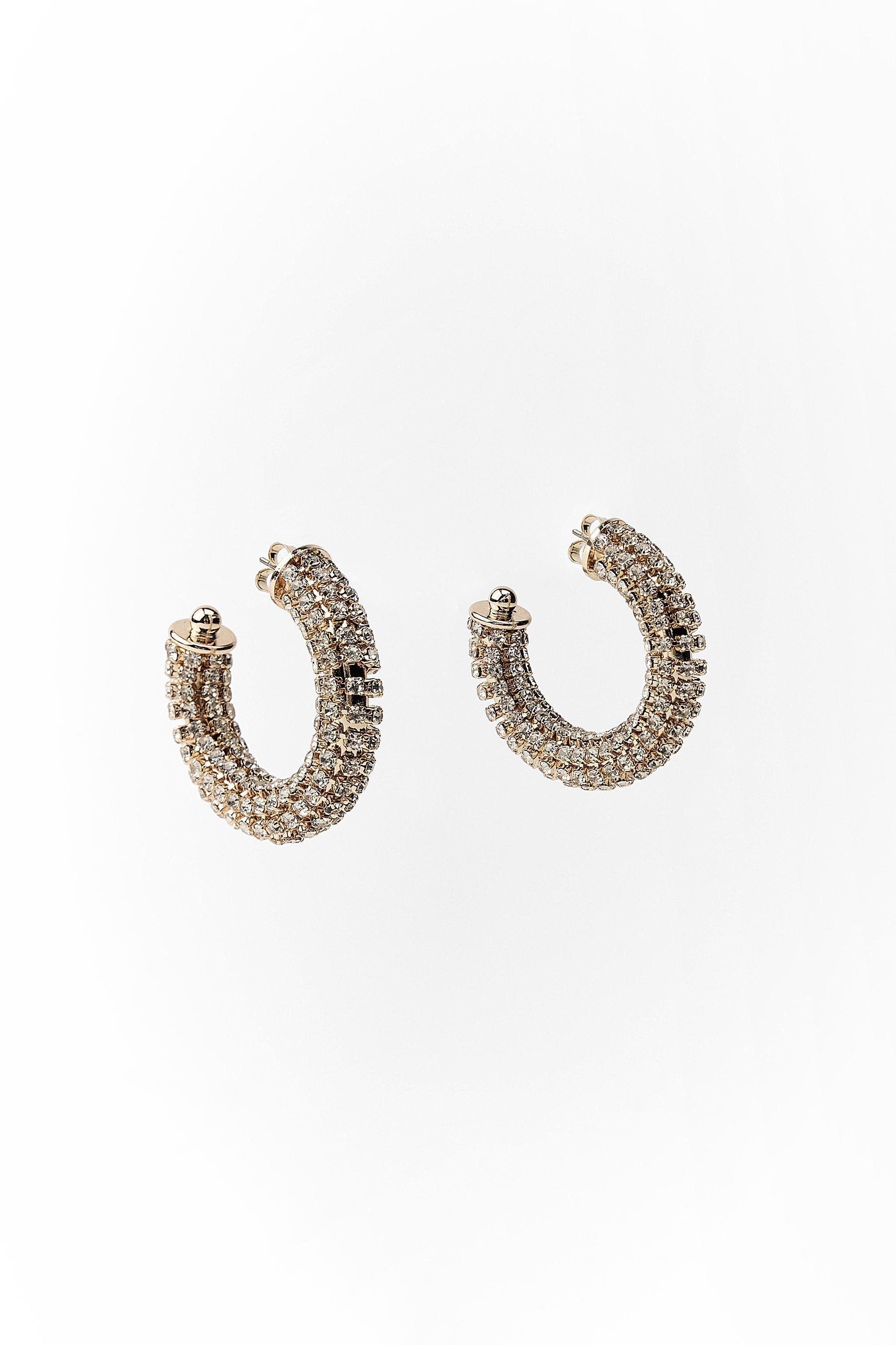 JEWEL HOOP EARRINGS product image